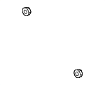 MU000567 - Suspension: Suspension Control Arm Nut for Mitsubishi Image