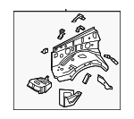 5370235A23 - Body: Apron Assembly for Toyota: 4Runner Image