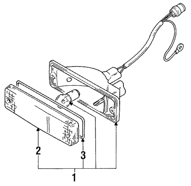 96055688 - Electrical: Lamp Assembly for GM Image