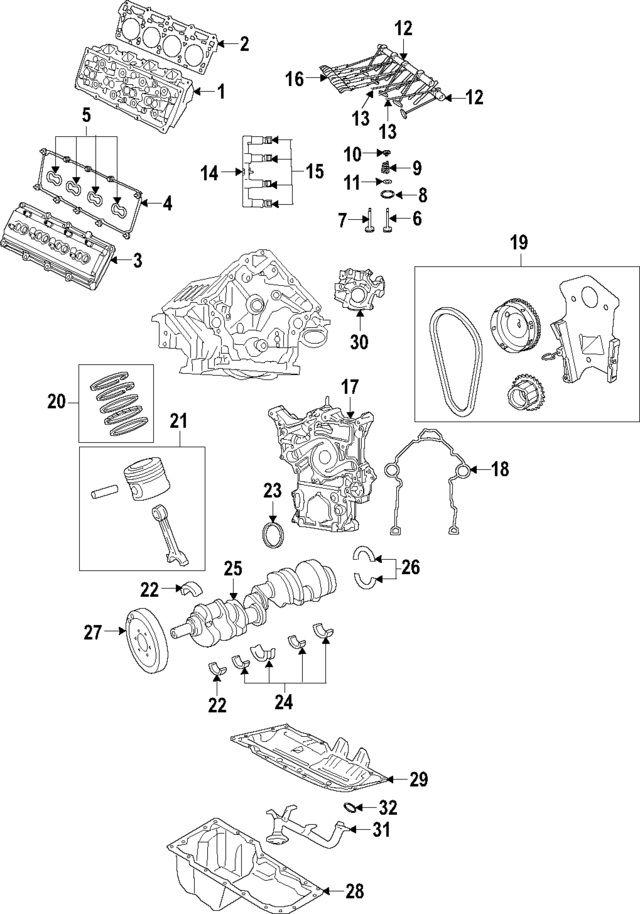 53022065BE - : Camshaft for Mopar Image