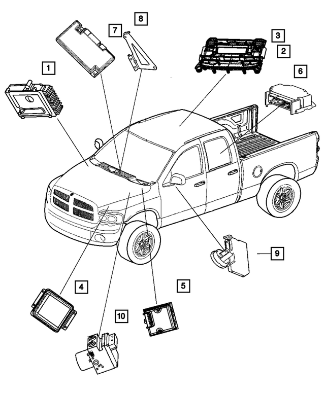 5064563AF - Electrical: Telematics Module for Mopar Image image