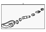 15921013 - Electrical: Tire Pressure Monitoring System (TPMS) Sensor for GM Image