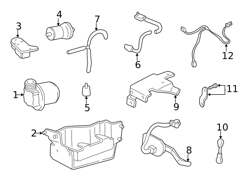 Ride Control Components for 2001 Oldsmobile Bravada #0