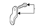 15039408 - Electrical: Adjust Lever for Chevrolet: Blazer | GMC: Jimmy | Oldsmobile: Bravada Image
