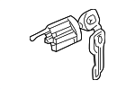 MR972275 - Steering: Cylinder &amp; Keys for Mitsubishi Image