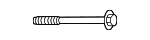 W714077S442 - HVAC: A/C Compressor Bolt for Ford: Edge, Fusion | Lincoln: Nautilus Image