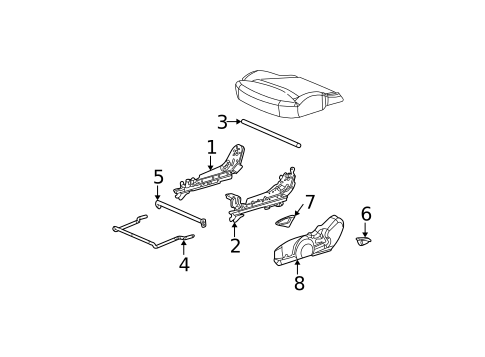 Tracks & Components for 2005 Saturn Ion #1