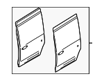 AT1Z6124623A - Body: Door Shell for Ford: Transit Connect Image