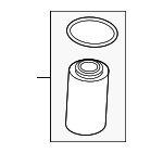 LR013148 - Engine: Oil Filter for Land Rover: Discovery, Range Rover, Range Rover Sport Image