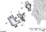 11518635089 - Engine: Coolant Pump, Electric for BMW Image
