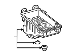 17701F2010 - Engine: Air Cleaner Cover for Toyota Image