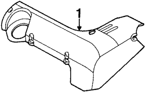 Engine Appearance Cover for 2001 Mercury Cougar #0