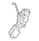 834841F000 - Body: Lock Assembly Retainer for Kia: Sportage Image