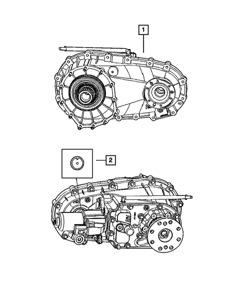 Transfer Case Assembly for 2008 Jeep Liberty #0