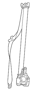 7321042491C0 - Electrical: Seat Belt Assembly for Subaru: Solterra Image