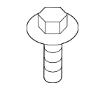 11519387 - Electrical: Hold Down Strap Bolt for GM Image