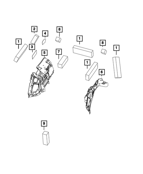 Carpets, Floor Mats, Load Floor, and Silencers for 2026 Jeep Cherokee #2