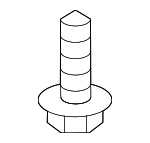 9015960477 - Body: Fender Liner Screw for Scion: xB | Toyota: Avalon, bZ4X, C-HR, Camry, Corolla, Crown, Crown Signia, Echo, GR Corolla, Highlander, Land Cruiser, Mirai, Prius, Prius AWD-e, Prius C, Prius Prime, RAV4, RAV4 Prime, Venza Image