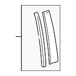 757080E020 - Body: Applique Panel for Lexus: RX350, RX450h Image