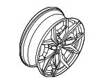 36117916263 - Suspension: Wheel, Alloy for BMW: X3, X4 Image
