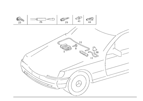 Vacuum Parts, 2 Selection Programs for 1994 Mercedes-Benz S420 #0