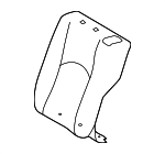 7107876810E1 - Body: Seat Back Cover for Lexus: UX300h Image