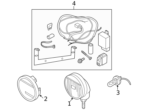 Driving Lamps for 2002 Volvo S80 #0