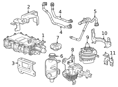 Heater Unit for 2025 Cadillac OPTIQ #0