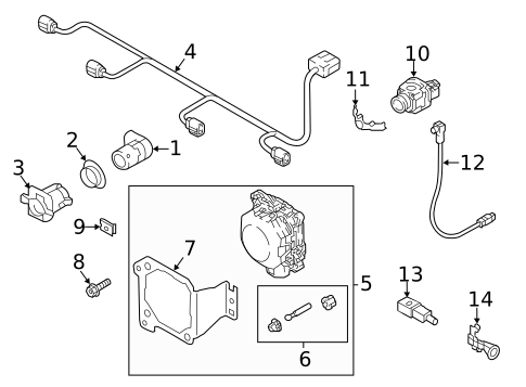 Sonar System for 2023 Audi A5 Quattro #0