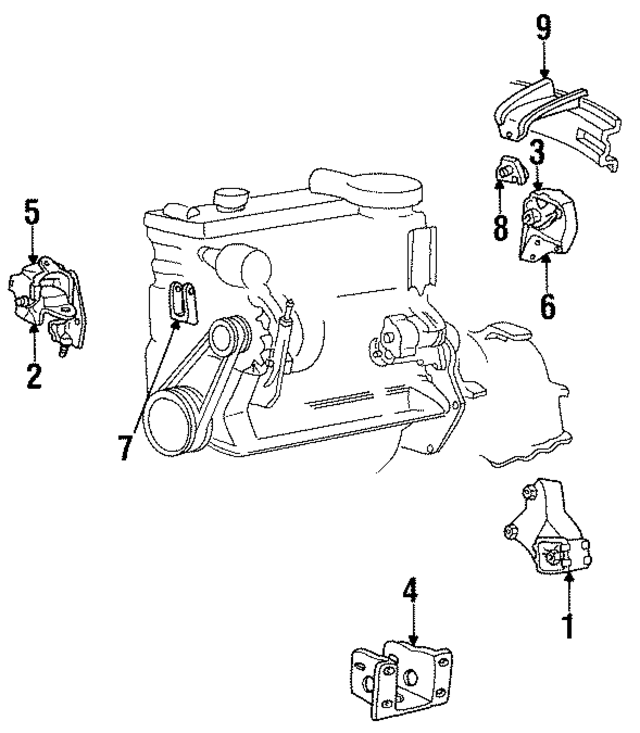 4191891 - Engine: Front Mount for Mopar Image
