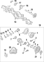 54027350 - : Differential Carrier Bearing for Kia Image