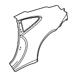 992809029GRV - : Quarter Panel for Porsche: 911 Image