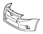 5211921915 - : Cover Front Bumper L C for Scion: tC Image