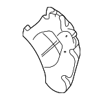 MR527666 - Steering: Lower Cover for Mitsubishi Image
