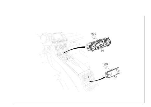 Operating Unit for 2014 Mercedes-Benz CLS 63 AMG&reg; S #0