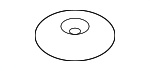 6509697AA - Body: Hinge Washer for Mopar Image
