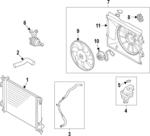 369100E650 - : Water Pump for Hyundai Image