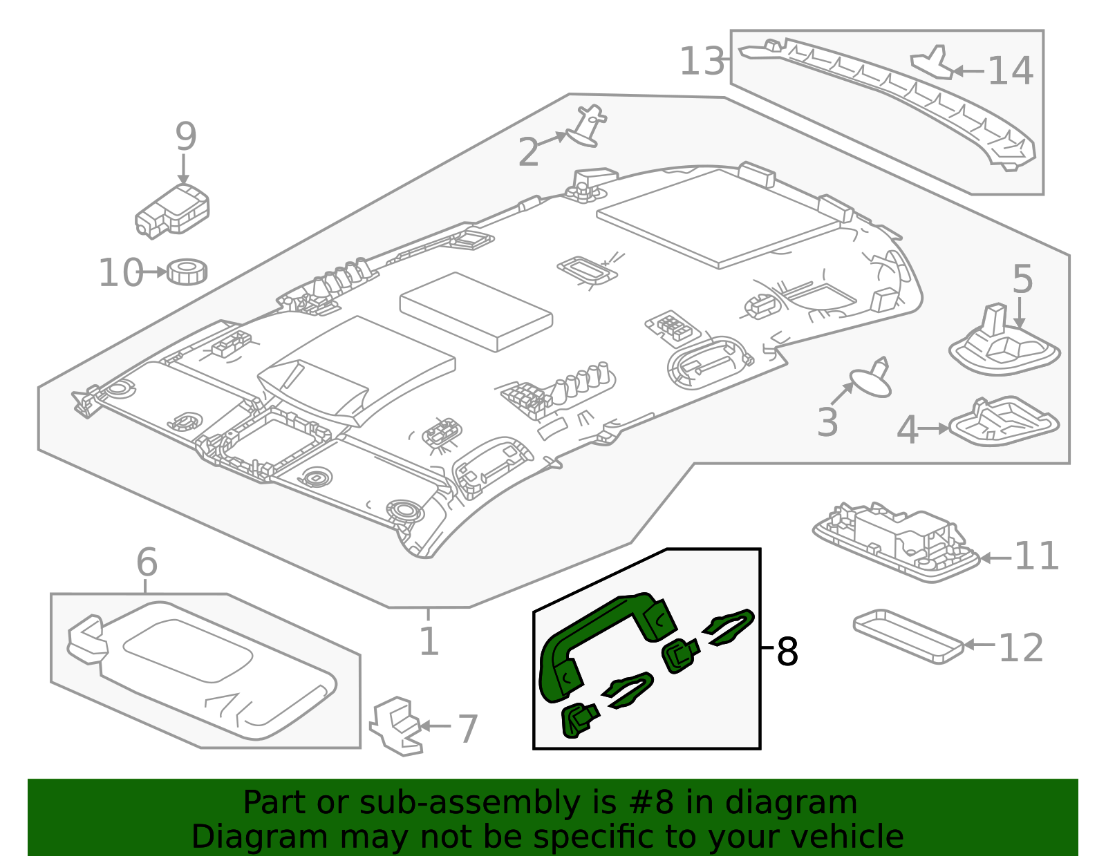 83240-T20-A01ZA - 2022-2025 Honda - Grip Handle | Genuine Honda Parts