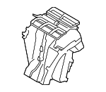 1K1820353C - HVAC: Distribution Box for Volkswagen Image