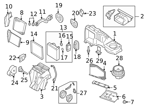 HVAC Case for 2012 Volkswagen Jetta #2