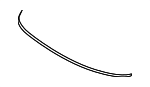 51137424554 - Body: Hood Molding for Mini Image image