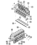 R8003549AA - 6.7L Turbo Diesel; Engine: Short Block Engine for Mopar Image