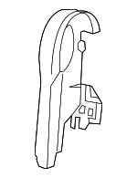 80A883859A4PK - Body: Hinge Cover for Audi: Q5, Q5 PHEV, Q5 Sportback, SQ5, SQ5 Sportback Image