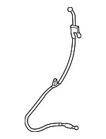 80A887624B - Body: Release Cable for Audi: Q5, Q5 PHEV, Q5 Sportback, SQ5, SQ5 Sportback Image