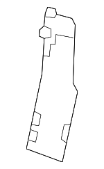 80A883317C4PK - Body: Hinge Cover End Cover for Audi: Q5, Q5 PHEV, Q5 Sportback, SQ5, SQ5 Sportback Image