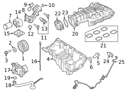 Cylinder Block Components for 2025 Lincoln Navigator #0