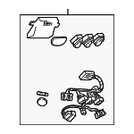 YL3Z16519A70AHD - Body: Overhead Console for Ford: F-150 Image