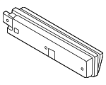 63219464592 - Electrical: License Lamp for BMW Image