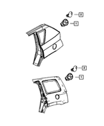 5160097AF - Body Sheet Metal Except Doors: Fuel Fill Door for Mopar Image