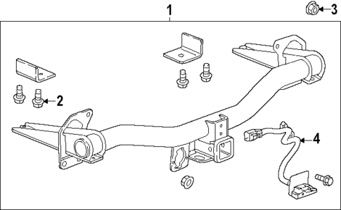 Trailer Hitch Components for 2019 Buick Envision #0